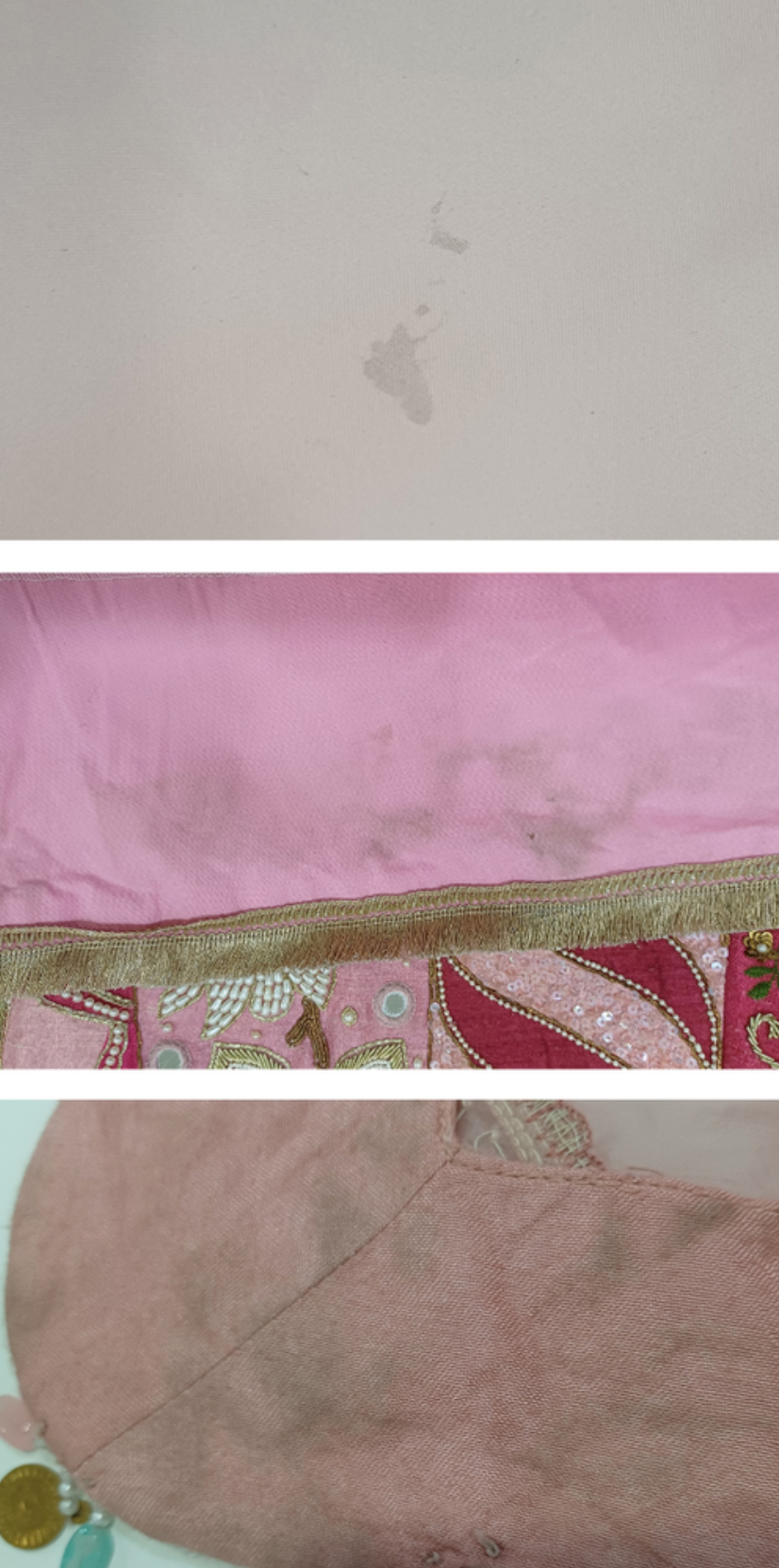 Pink Silk Lehenga