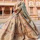 Ice Gray Silk Lehenga