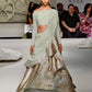 Sage Green Cascading Lehenga