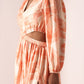 Shriya Singhi Tropical Cut-out Dress